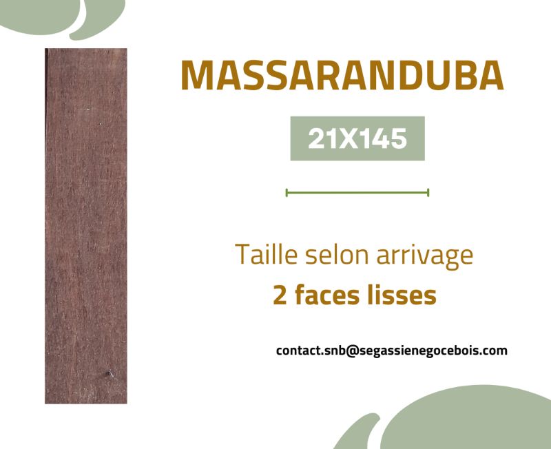 Page catalogue produit Massaranduba