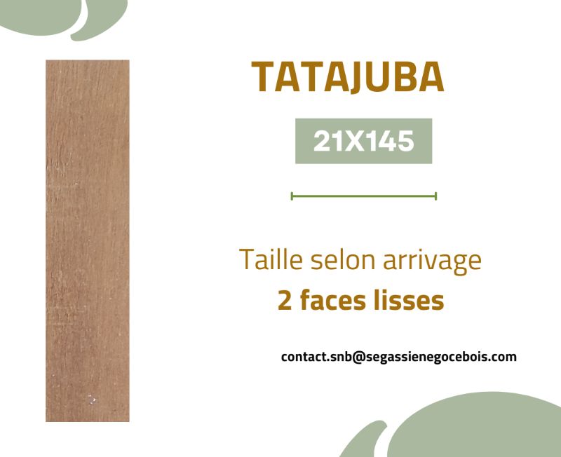 Page catalogue produit Tatajuba