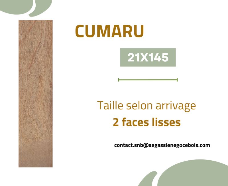 Page catalogue produit Cumaru
